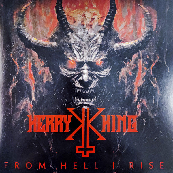 KING,KERRY - FROM HELL I RISE (DARK RED, ORANGE MARBLE VINYL)