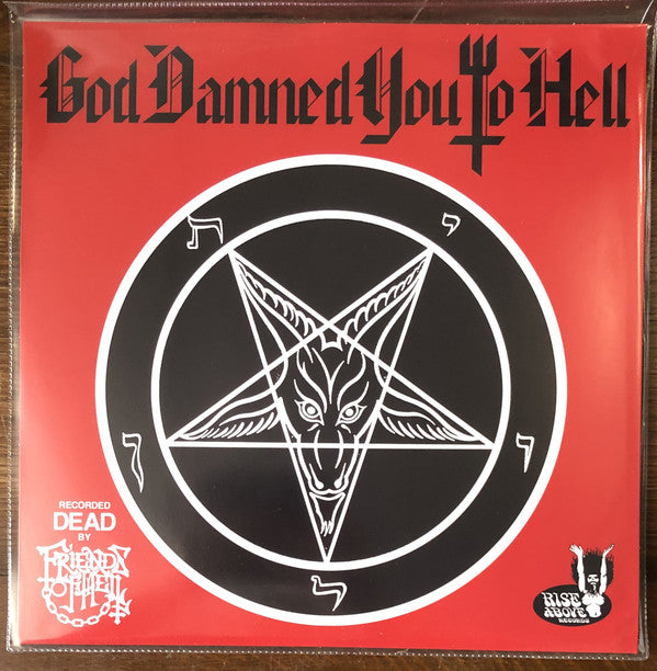 FRIENDS OF HELL - GOD DAMNED YOU TO HELL (PICTURE DISC)