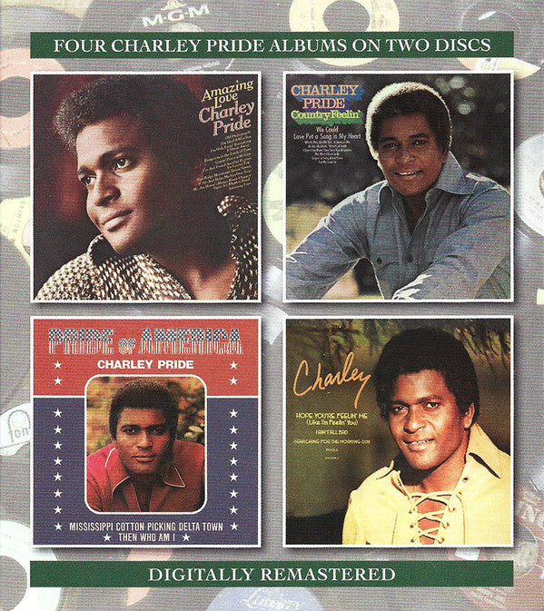 PRIDE,CHARLEY - AMAZING LOVE / COUNTRY FEELIN / PRIDE OF AMERICA / CHARLEY (REMASTERED)