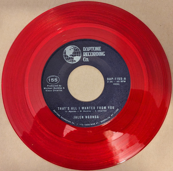 NGONDA,JALEN - THAT'S ALL I WANTED FROM YOU B/W SO GLAD I FOUND YOU