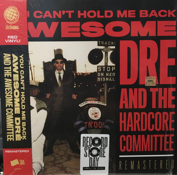 AWESOME DRE - YOU CAN'T HOLD ME BACK (TRANSLUCENT RED VINYL/OBI-STRIP)