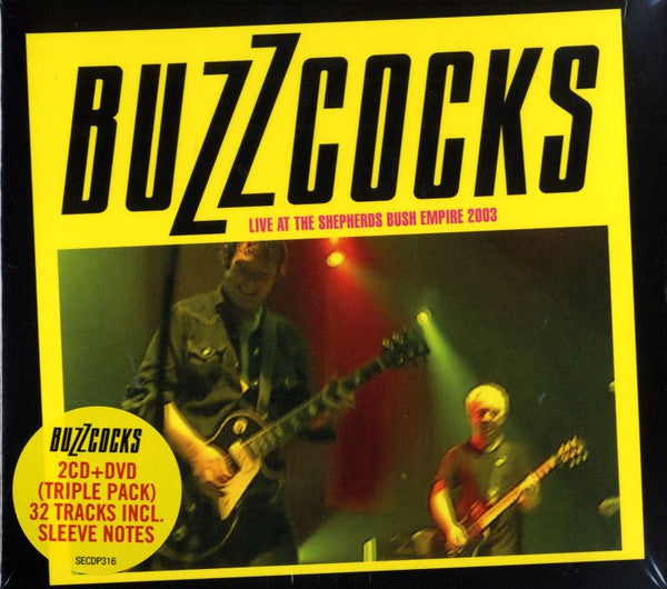BUZZCOCKS - LIVE AT THE SHEPHERDS EMPIRE (2CD/DVD)