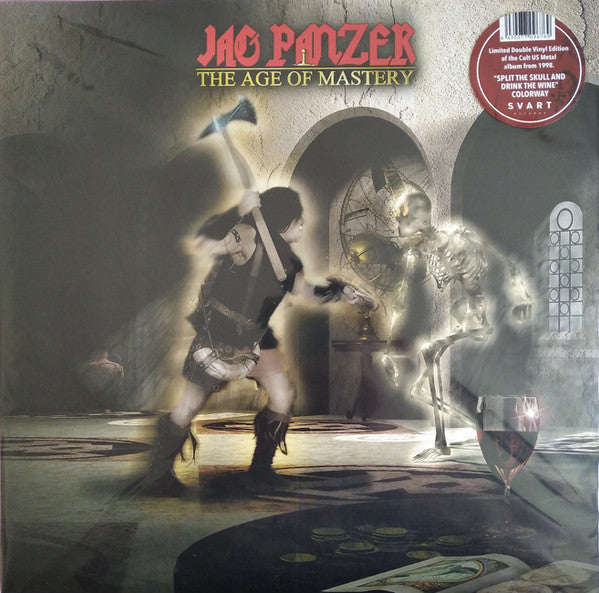 JAG PANZER - AGE OF MASTERY (2LP/RED MARBLE VINYL)