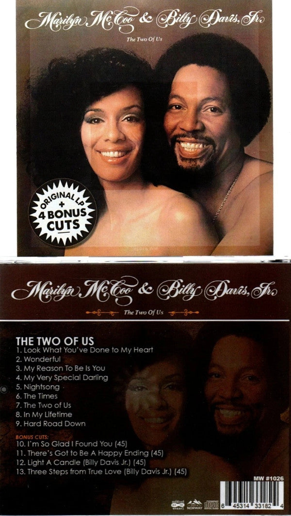 MCCOO MARILYN & BILLY DAVIS JR. - TWO OF US