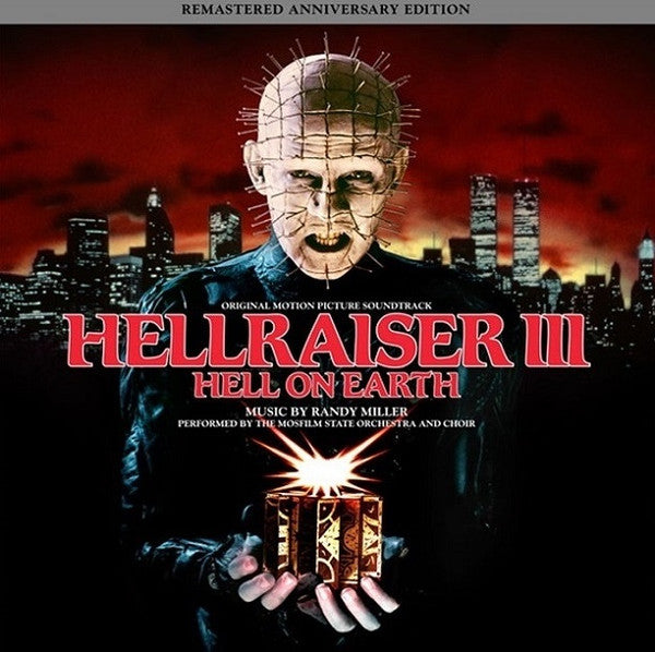 MILLER,RANDY - HELLRAISER III – HELL ON EARTH OST (2LP/RED W/ BLACK SMOKE VINYL)