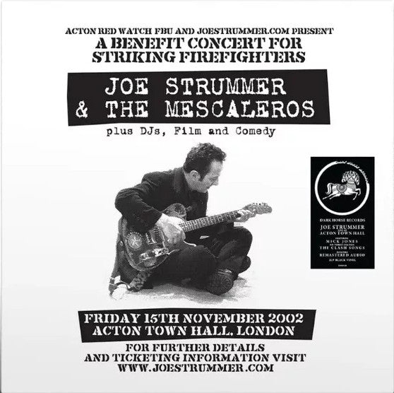 STRUMMER,JOE & THE MESCALEROS - LIVE AT ACTON TOWN HALL