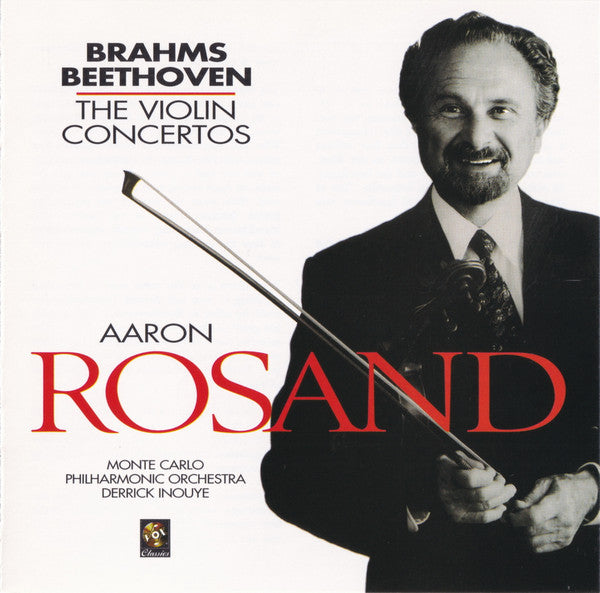 ROSAND AARON - BEETHOVEN BRAHMS : VIOLIN CONCERTOS - AARON ROSTAND