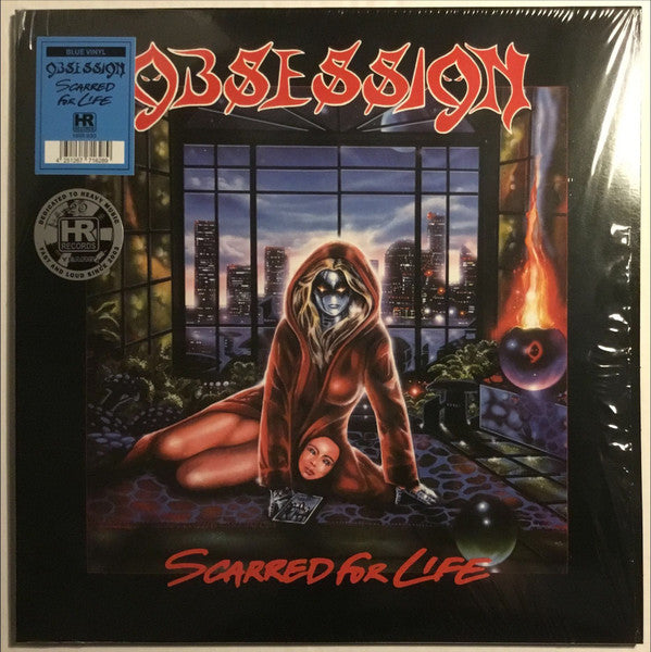 OBSESSION - SCARRED FOR LIFE (BLUE VINYL)