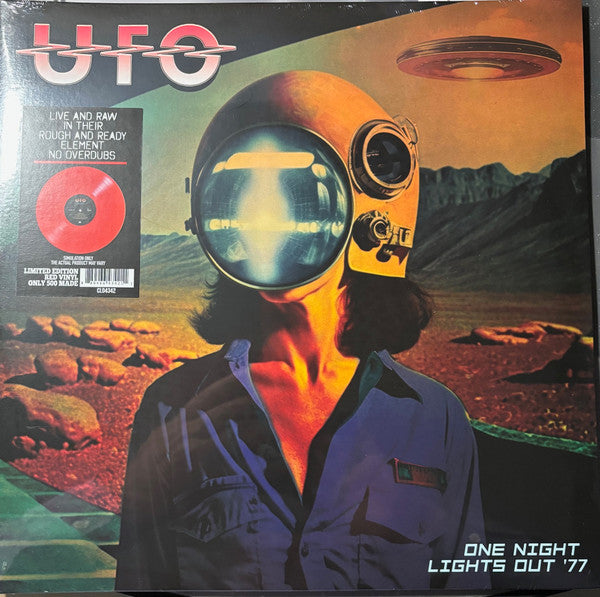 UFO - ONE NIGHT LIGHTS OUT '77 (RED VINYL)
