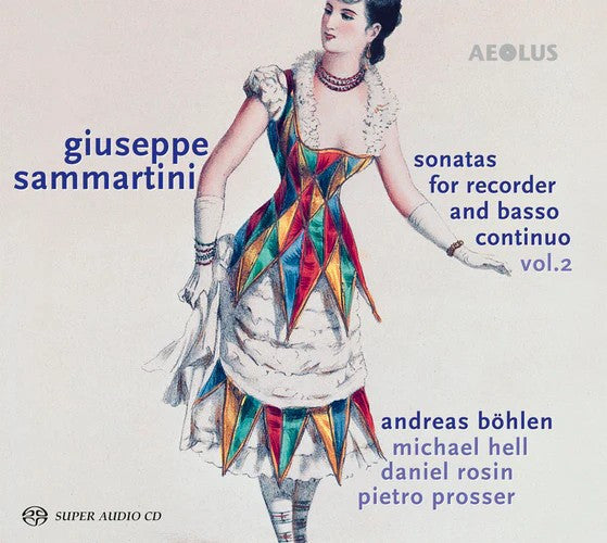 BOHLEN,ANDREAS; MICHAEL HELL; DANIEL ROSIN; PIETRO PROSSER - SAMMARTINI: SONATAS FOR RECORDER & BASSO CONTINUO, VOL.2
