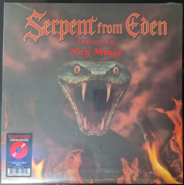 SERPENT FROM EDEN - SERPENT FROM EDEN FEATURING NICK MENZA (LIMITED/RED VINYL)