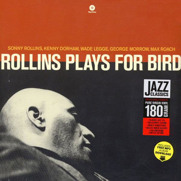 ROLLINS,SONNY - PLAYS FOR BIRD