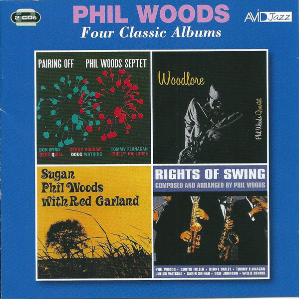 PHIL WOODS - FOUR CLASSIC ALBUMS