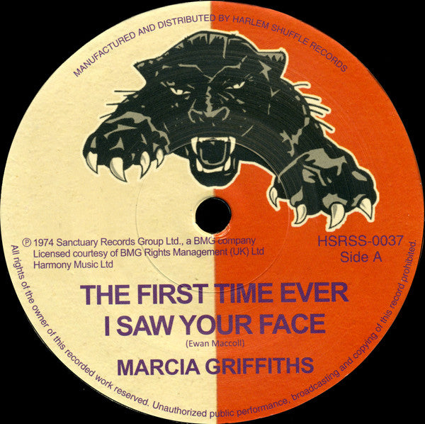GRIFFITHS,MARCIA - FIRST TIME I EVER SAW YOUR FACE / GYPSY MAN