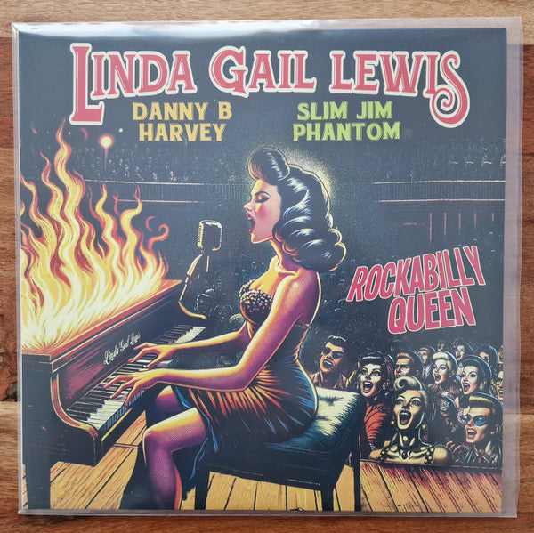 LEWIS,LINDA GAIL - ROCKABILLY QUEEN (PINK VINYL)