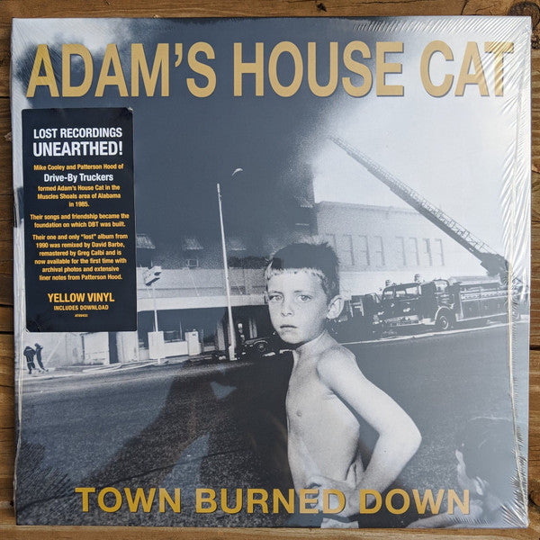 ADAM'S HOUSE CAT - TOWN BURNED DOWN (YELLOW VINYL LP)