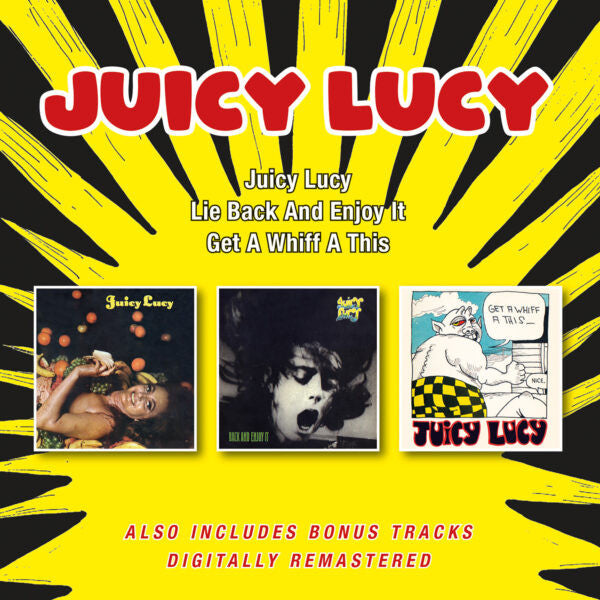 JUICY LUCY - JUICY LUCY / LIE BACK & ENJOY IT / GET A WHIFF A THIS