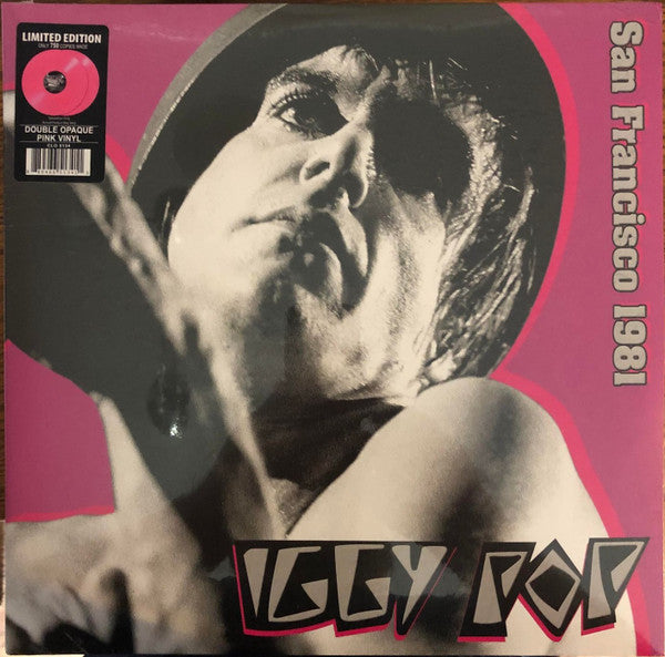 IGGY POP - SAN FRANCISCO 1981 (PINK VINYL)