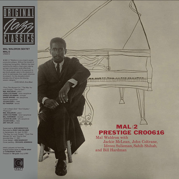 WALDRON,MAL SEXTET - MAL/2 (ORIGINAL JAZZ CLASSICS SERIES)