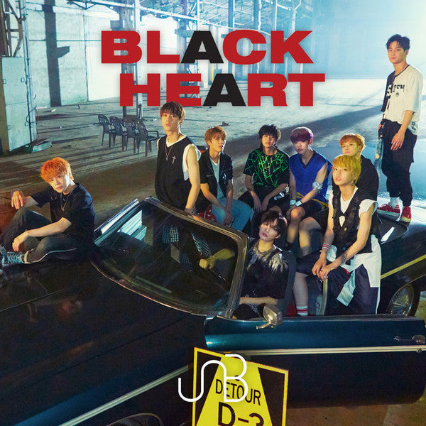UNB - BLACK HEART (HEART VERSION)