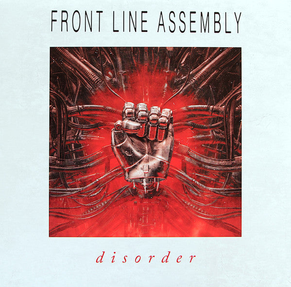 FRONT LINE ASSEMBLY - DISORDER (RED & BLACK SPLATTER VINYL)