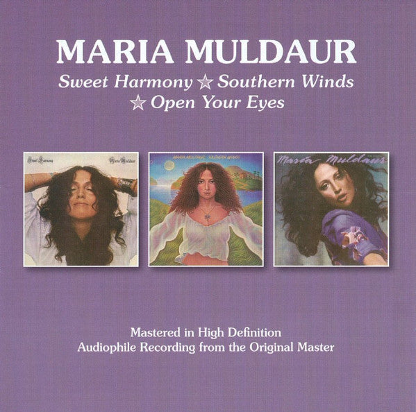 MULDAUR,MARIA - SWEET HARMONY / SOUTHERN WINDS / OPEN YOUR EYES (REMASTERED)