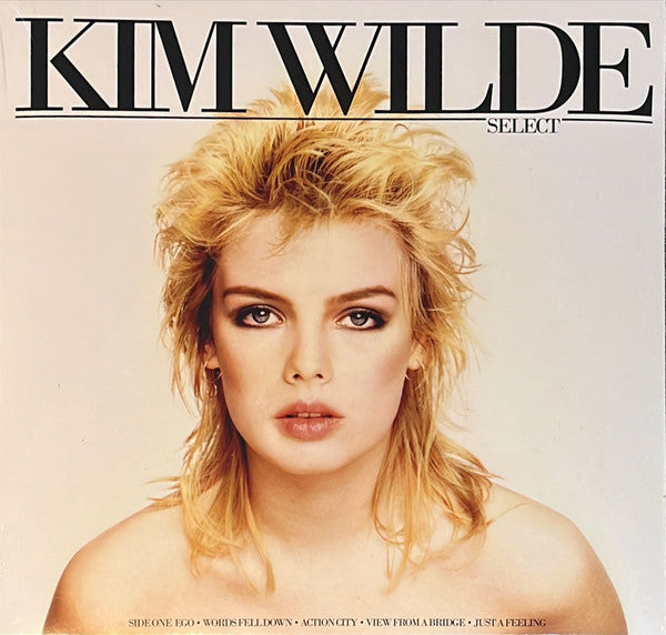 WILDE,KIM - SELECT (CLEAR W/ WHITE SPLATTER VINYL)