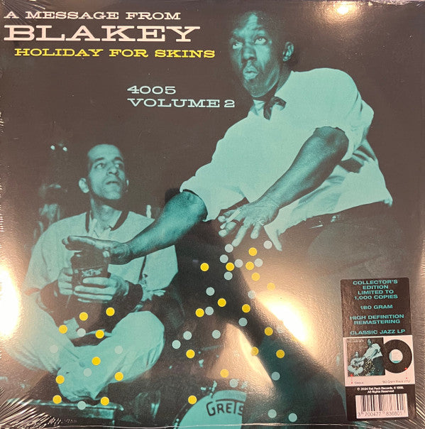 BLAKEY,ART - HOLIDAY FOR SKINS VOL. 2