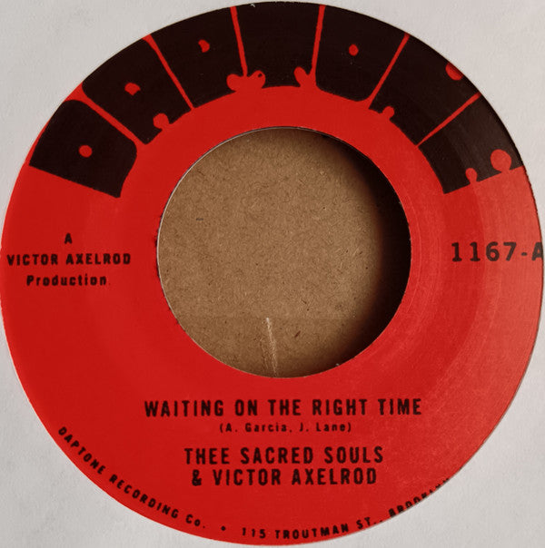 THEE SACRED SOULS - WAITING ON THE RIGHT TIME B/W WAITING #2