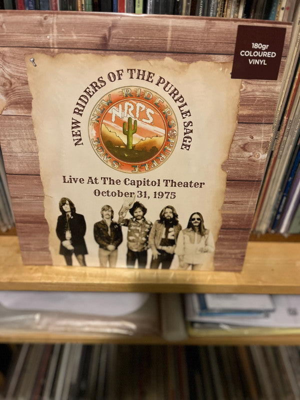 NEW RIDERS OF THE PURPLE SAGE - LIVE AT THE CAPITOL THEATER (NATURAL CLEAR VINYL/180G)