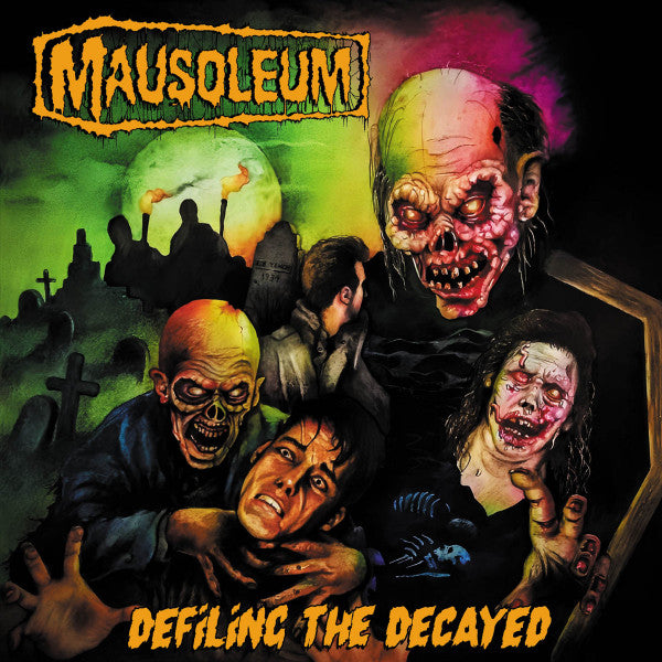 MAUSOLEUM - DEFILING THE DECAYED (PUKE GREEN VINYL)