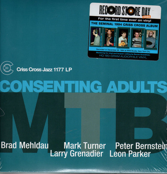 M.T.B. (MEHLDAU/TURNER/BERNSTEIN) - CONSENTING ADULTS (2LP/180G)