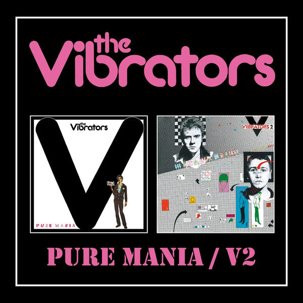 VIBRATORS - PURE MANIA/V2 (2CD)