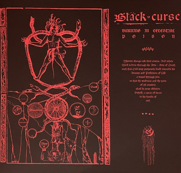 BLACK CURSE - BURNING IN CELESTIAL POISON
