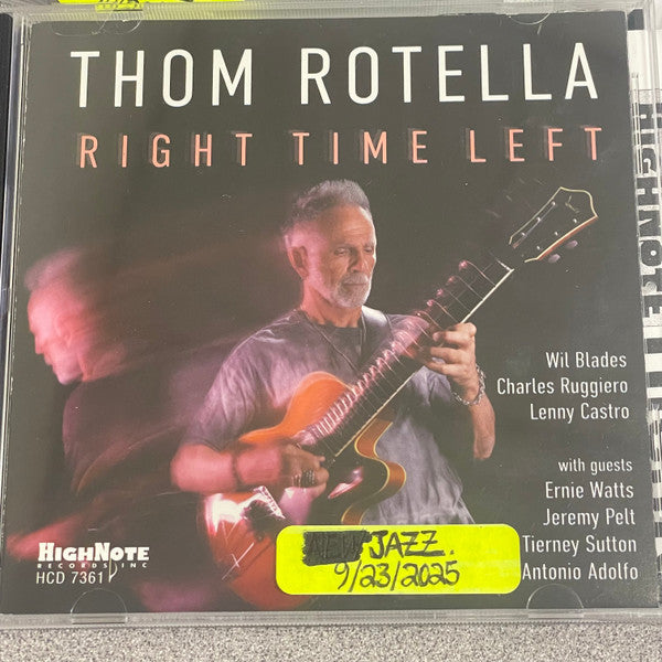 ROTELLA,THOM - RIGHT TIME LEFT