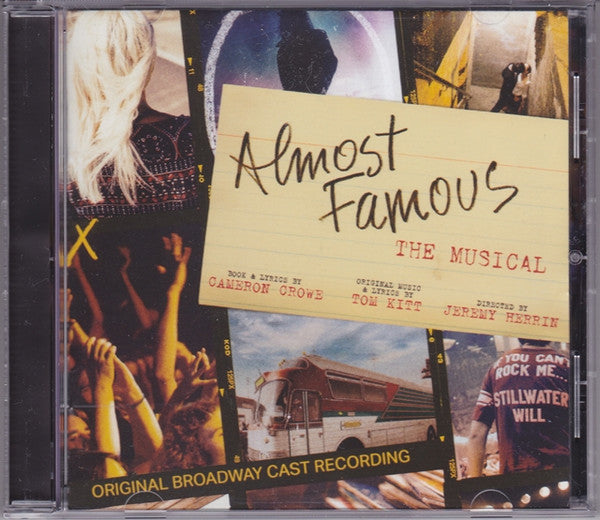 VARIOUS ARTISTS - ALMOST FAMOUS - THE MUSICAL (ORIGINAL CAST RECORDING)