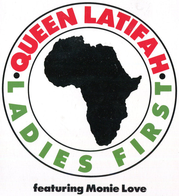 QUEEN LATIFAH - LADIES FIRST (FEAT. MONIE LOVE) / COME INTO MY HOUSE (RED 7INCH/REISSUE)