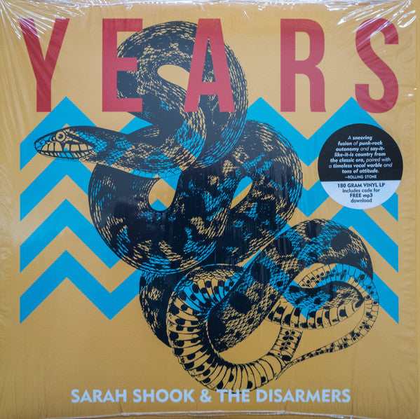 SHOOK,SARAH & THE DISARMERS - YEARS