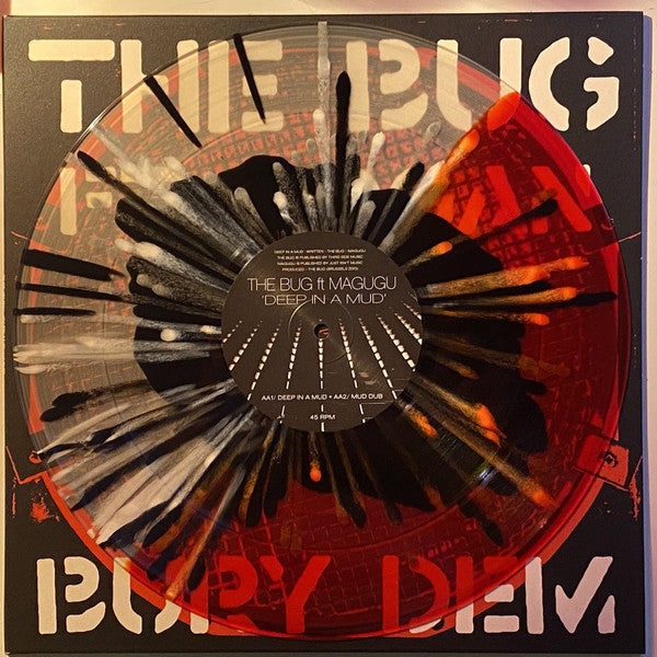 BUG - BURIALS/MUD (CUSTOM COLOR IN HALF & HALF WITH SPLATTER VINYL)