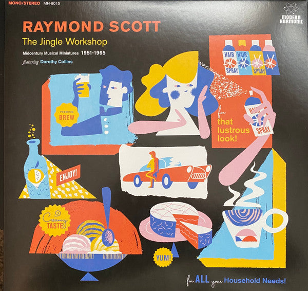 SCOTT RAYMOND - JINGLE WORKSHOP: MIDCENTURY MUSICAL MINIATURES 1951-1965 (CLEAR VINYL)