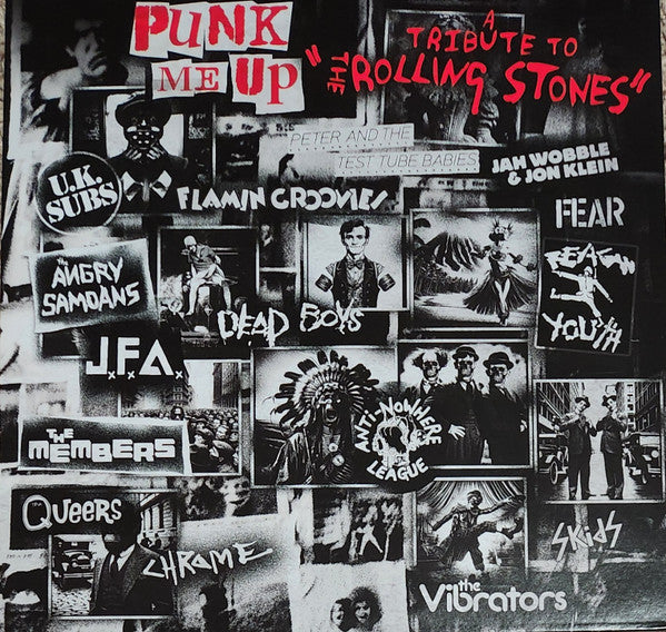 VARIOUS ARTISTS - PUNK ME UP - TRIBUTE TO ROLLING STONES (RED VINYL)