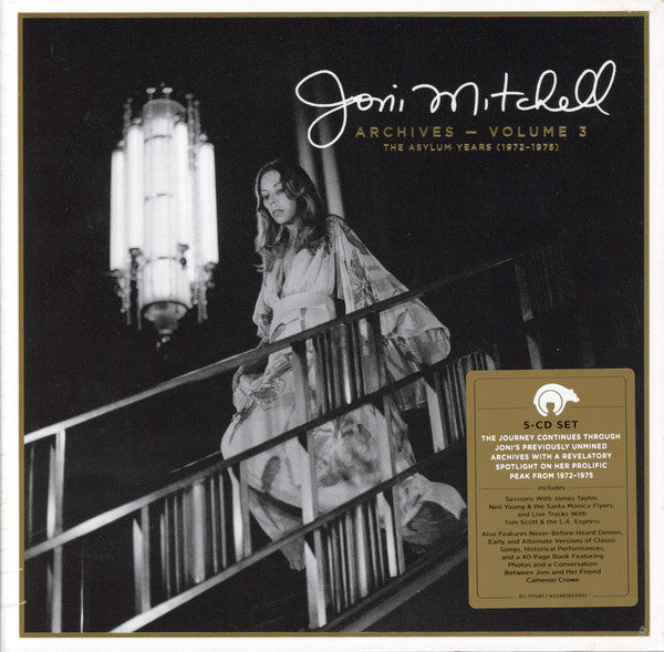 MITCHELL,JONI - JONI MITCHELL ARCHIVES, VOL. 3:THE ASYLUM YEARS (5CD)