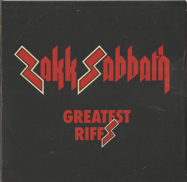ZAKK SABBATH - GREATEST RIFFS