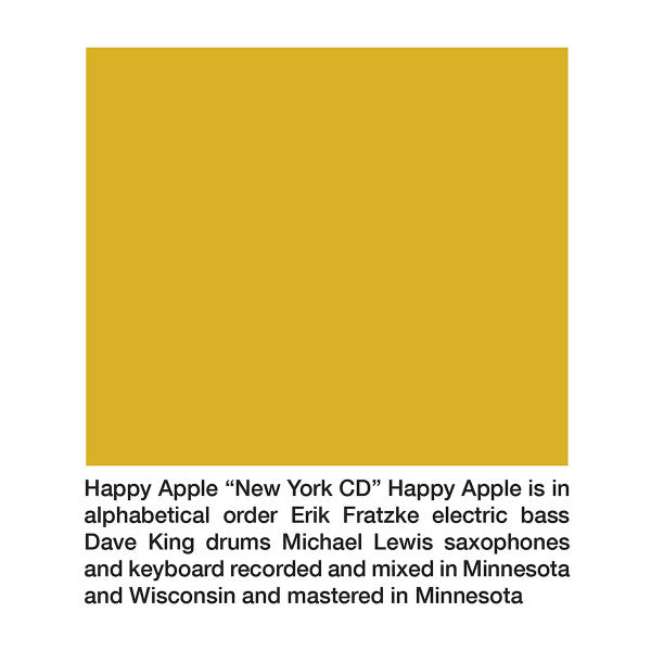 HAPPY APPLE - NEW YORK