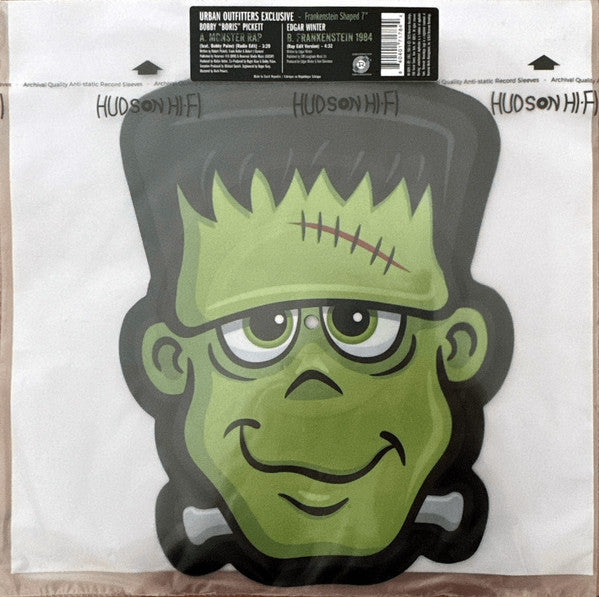 BOBBY BORIS PICKETT & EDGAR WINTER - MONSTER RAP/FRANKENSTEIN 1984 (SHAPED PICTURE DISC/SHAPE OF FRANKENSTEIN)