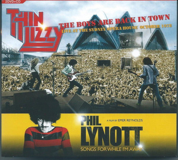 LYNOTT,PHIL  + THIN LIZZY - SONGS FOR WHILE I’M AWAY + THE BOYS ARE BACK IN TOWN (LIVE) (CD/2 DVD)