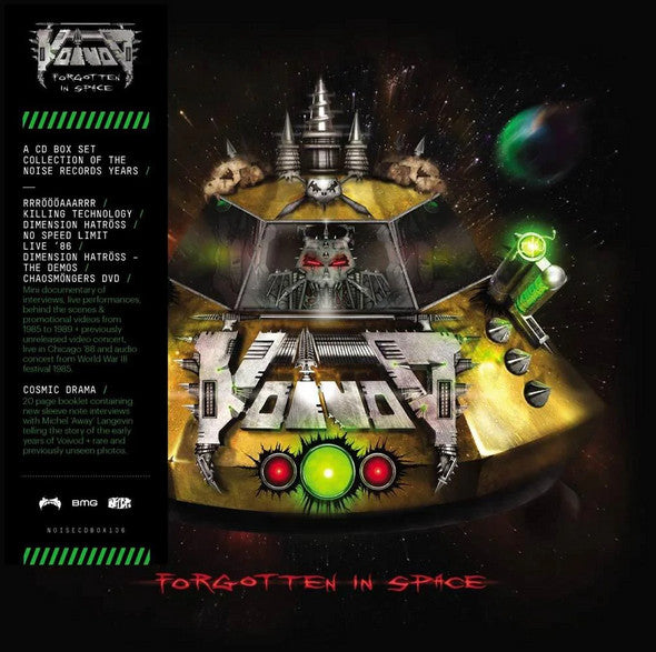 VOIVOD - FORGOTTEN IN SPACE (CD BOXSET/5CD/DVD)