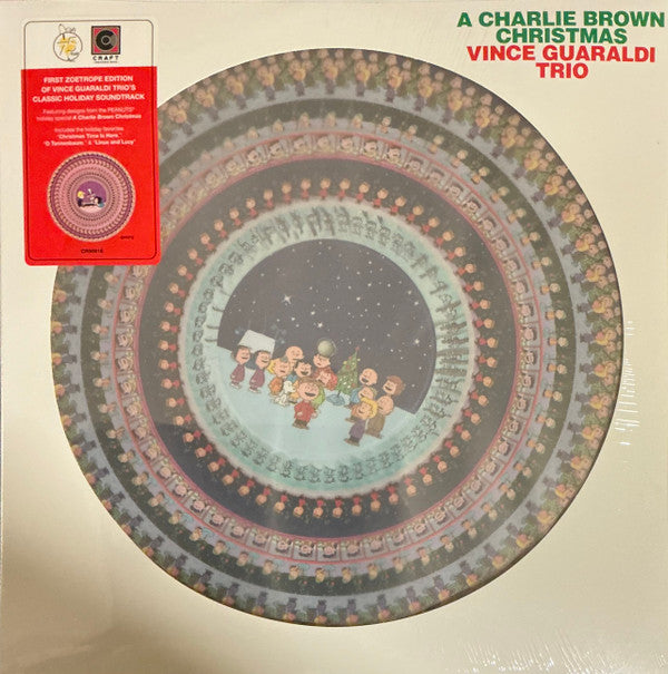 GUARALDI,VINCE TRIO - CHARLIE BROWN CHRISTMAS (60TH ANNIVERSARY) (ZOETROPE VINYL)