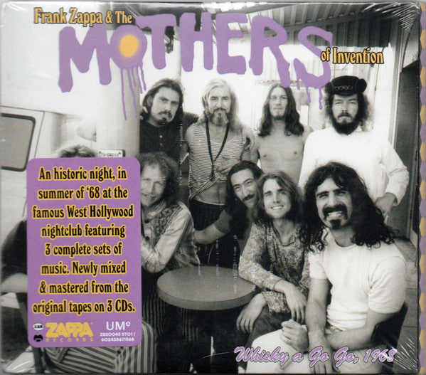 ZAPPA,FRANK & THE MOTHERS OF INVENTION - WHISKY A GO GO 1968 (3CD)