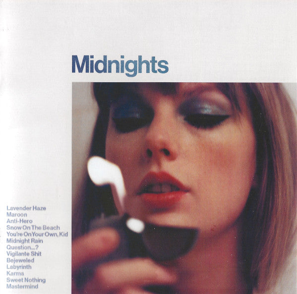 SWIFT,TAYLOR - MIDNIGHTS (X) (MOONSTONE BLUE CD)